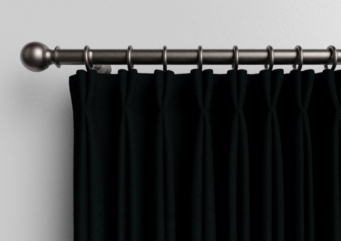 Tussah, Anthracite - Made to Measure Curtains - Image 10